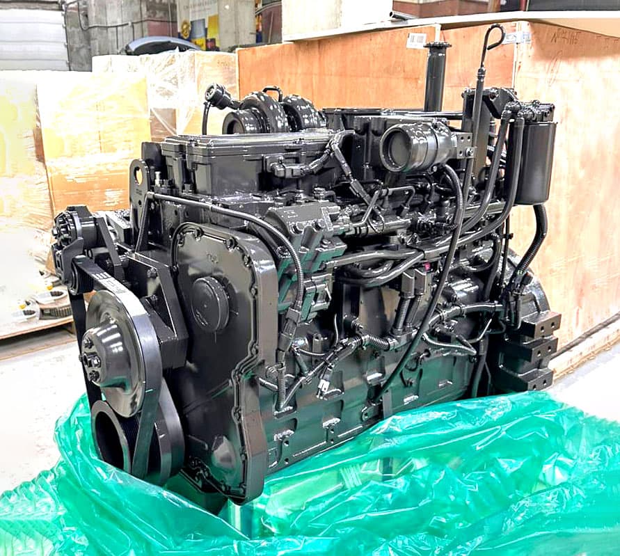 Двигатель Komatsu SAA6D114E-3