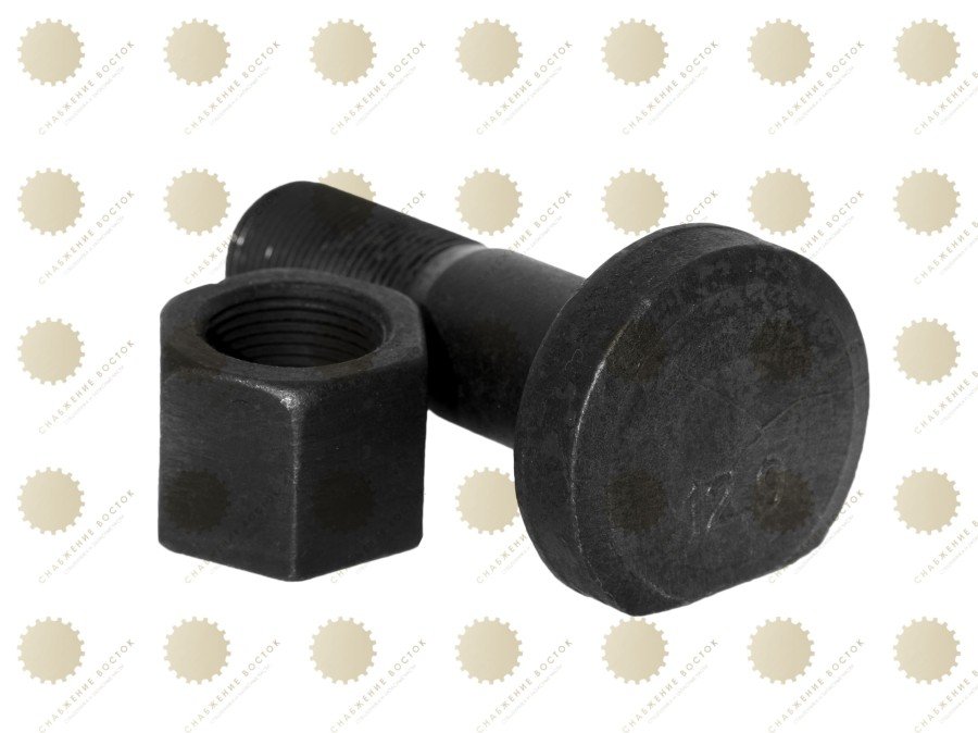 Болт+гайка крепления сегментов 155-27-12181+01803-02228, 16Y-18-00013+01803-02228