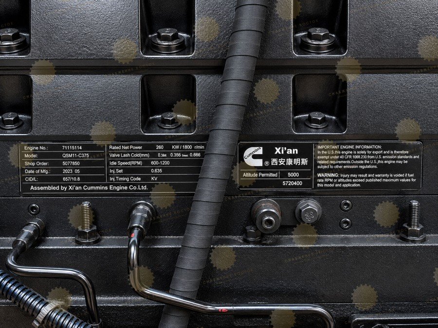 Двигатель в сборе CUMMINS QSM11-C375